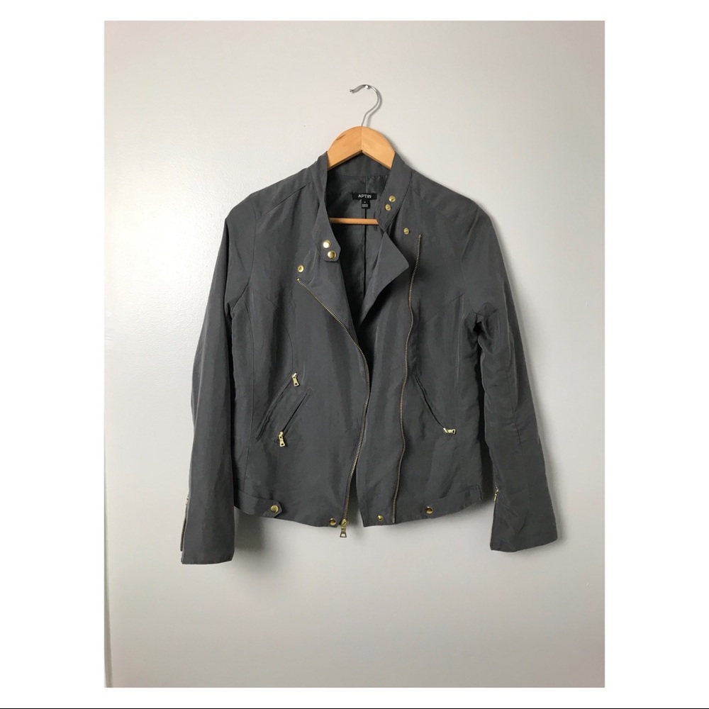 Apt.9 moto jacket size small